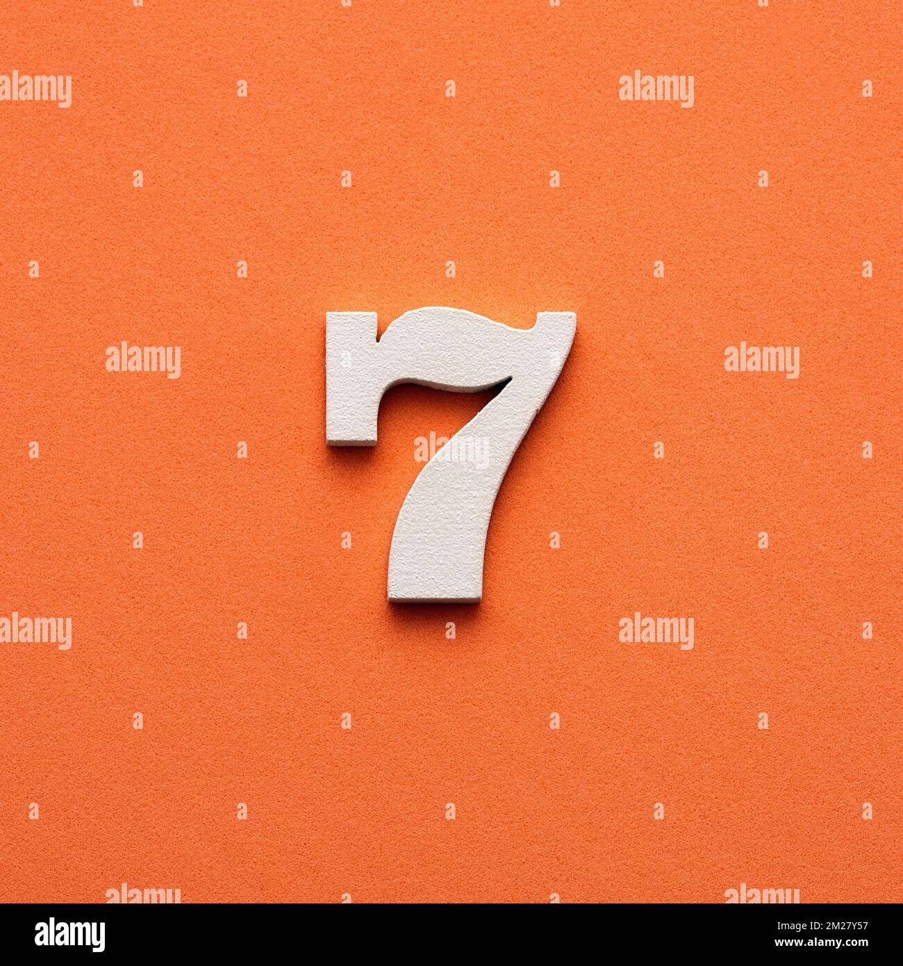Number 5 White Wooden Number On Pink Background Stock Photo Alamy